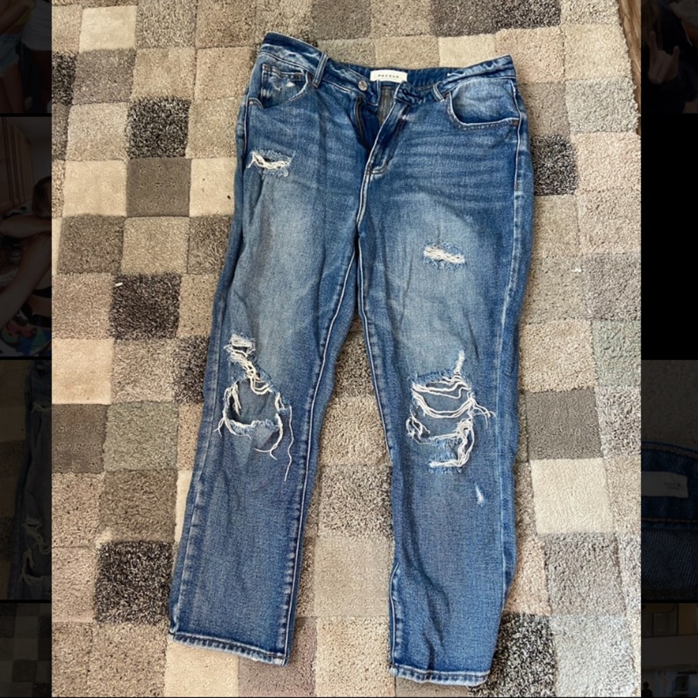 Pacsun Distressed Mom Jeans